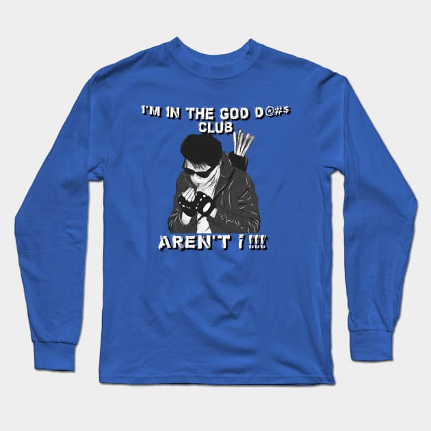 In The Club - Rudy - Monster Squad Long Sleeve T-Shirt by Cult Classic Clothing